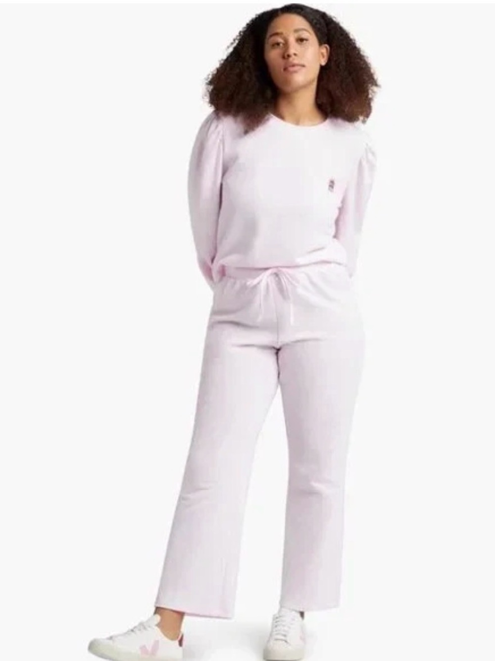 Hill House Light Pink Women's Teddy Sweat Pants Size Medium